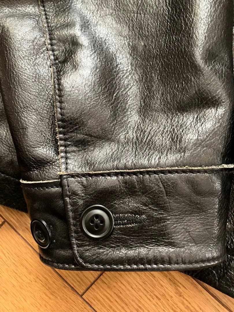 old gap レザージャケット　野村訓一同タイプ