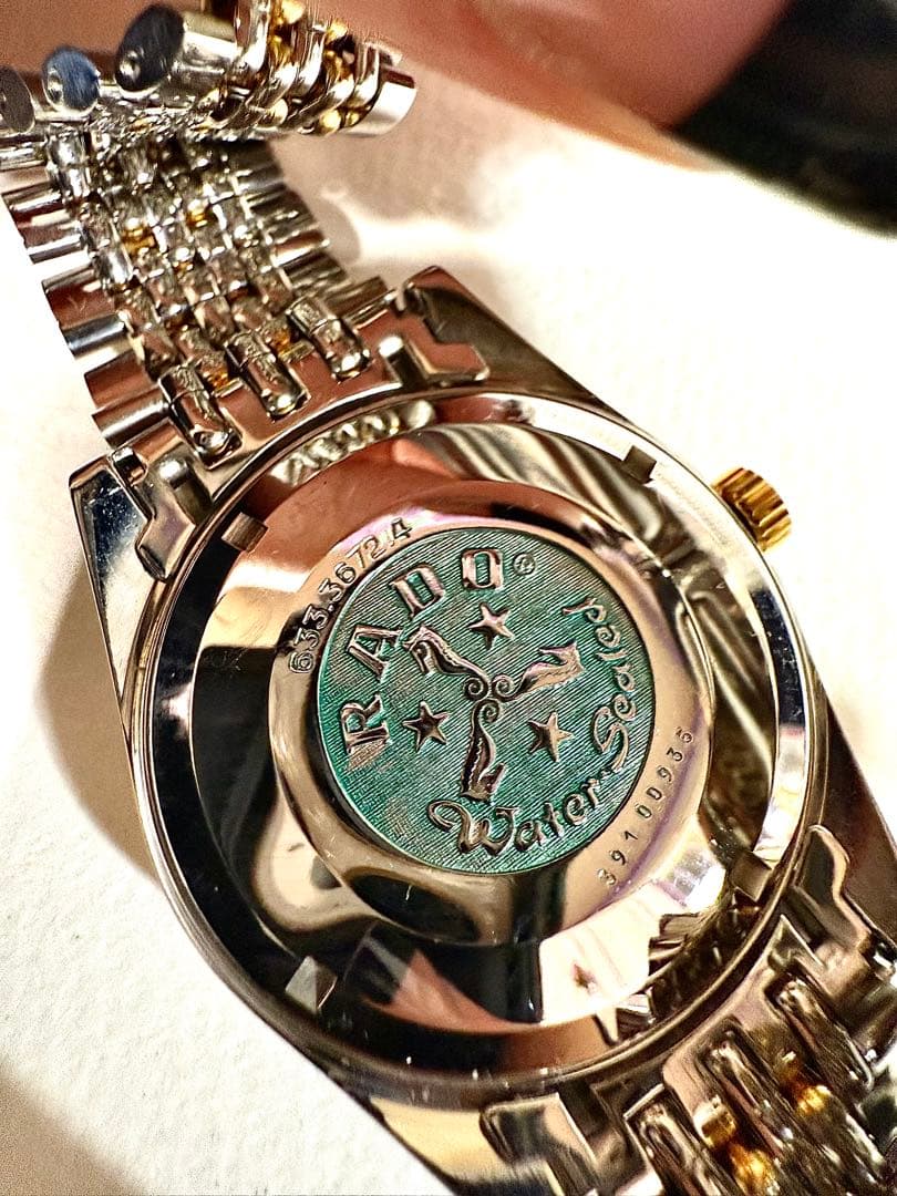 RADO Purple Horse 腕時計 ゴールド/シルバー