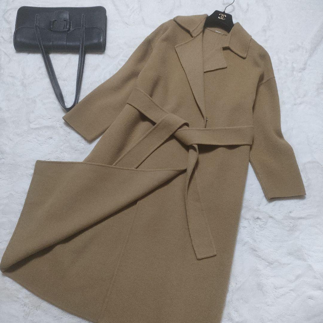 美品 ✨️ ウィムガゼット リバー ウール ロングコート F