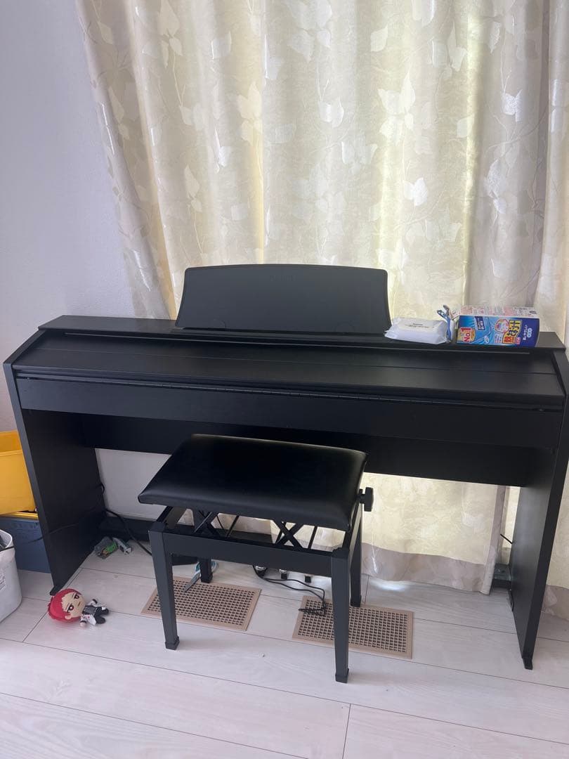 CASIO PX-770 電子ピアノ 黒 椅子付き