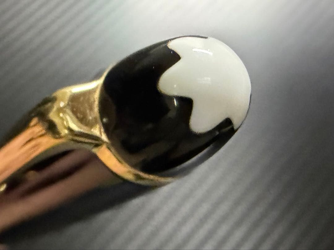 未使用に近い モンブラン マイスターシュテュック 144 ブラック 全金 M