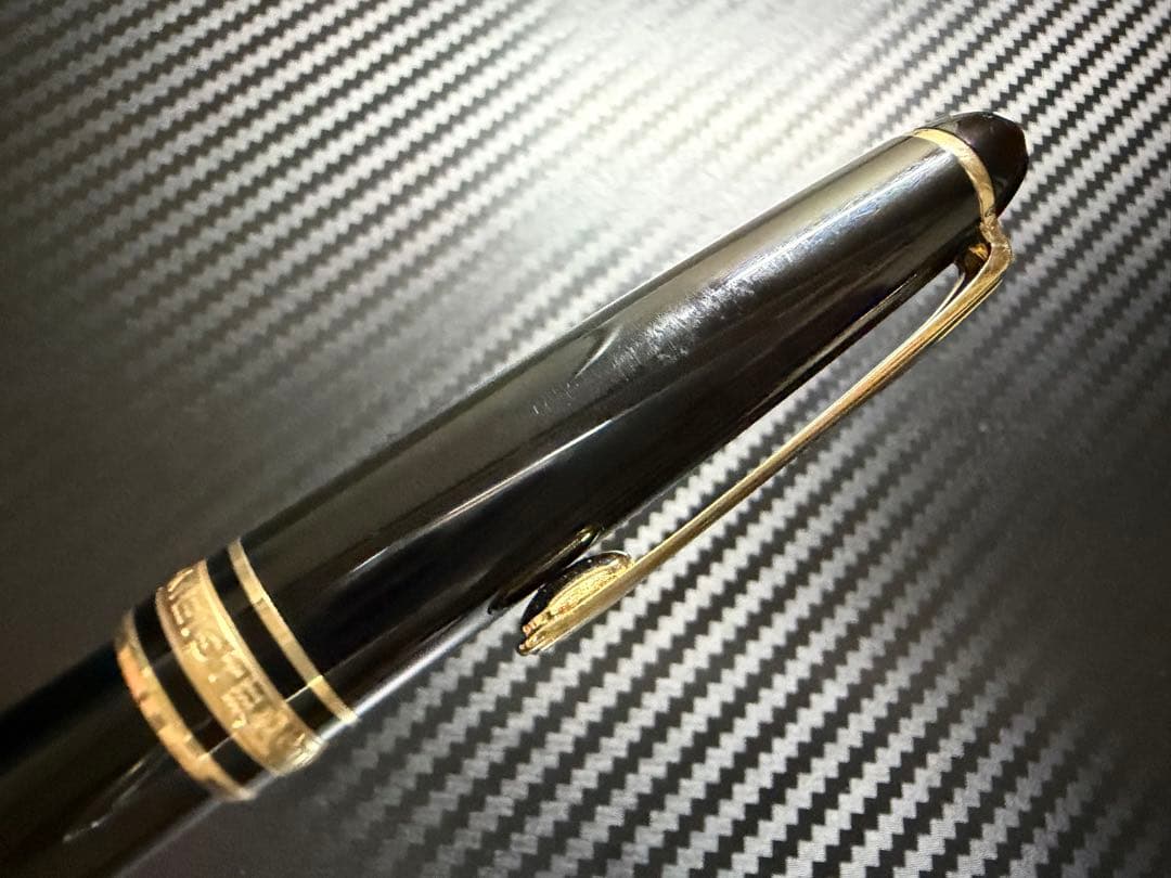 未使用に近い モンブラン マイスターシュテュック 144 ブラック 全金 M