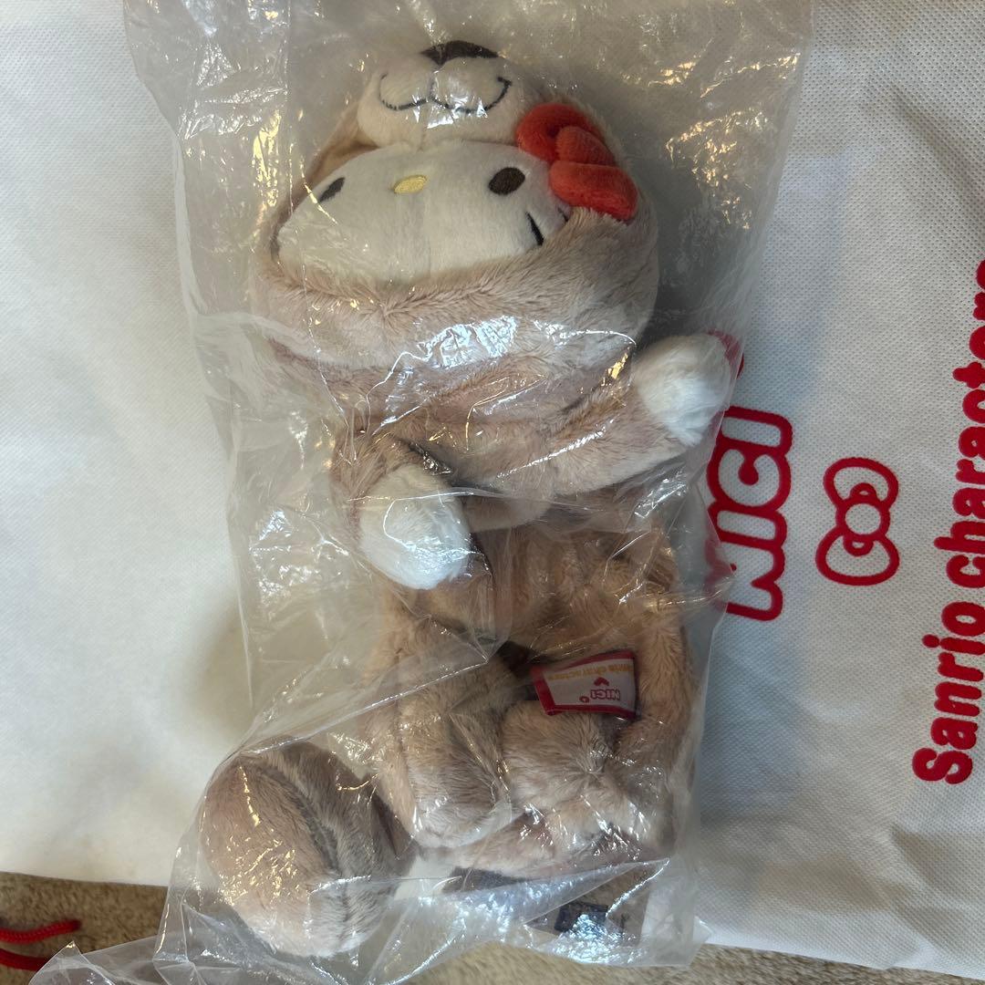 ハローキティ NICI コラボ　限定ぬいぐるみ　ポーチ　ペンケース　３点セット