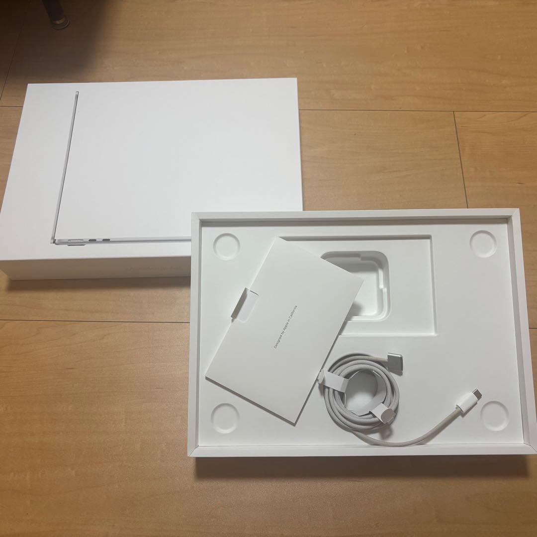 【即決価格◎本日発送】MacBook Air M2 美品／箱あり完備