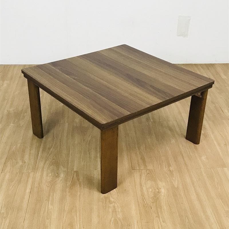 【12月限定特価】【新品】☆折れ脚布団付きこたつ68☆天板リバーシブル