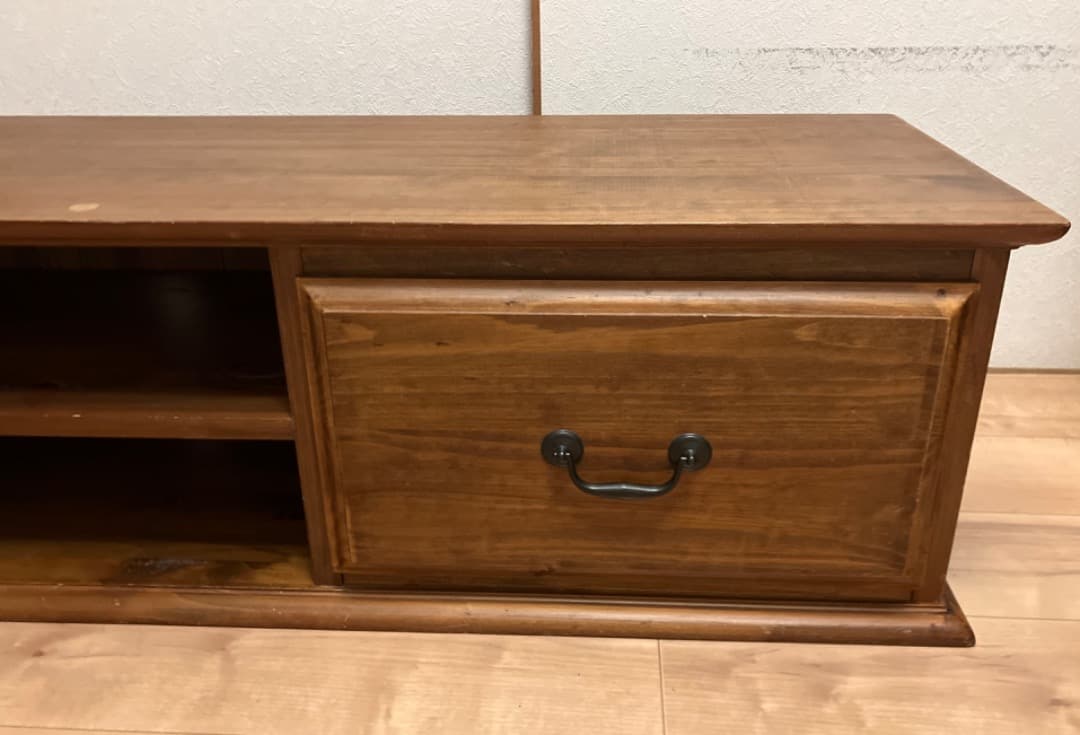 セール❣️ビーカンパニー　木製　テレビ台　テレビボード　アンティーク風　103㎝