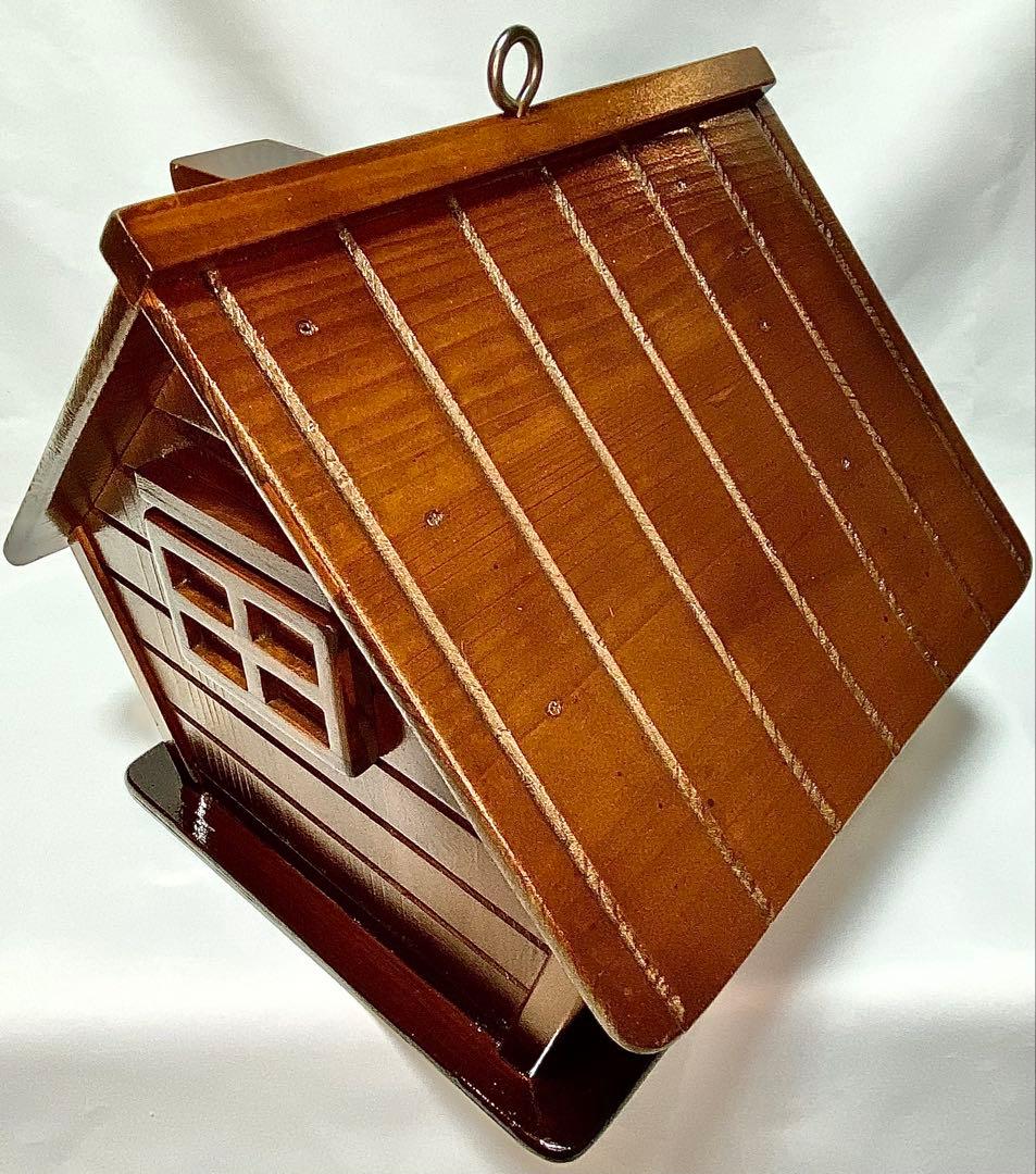 【新品】木製家型巣箱 小鳥の巣箱