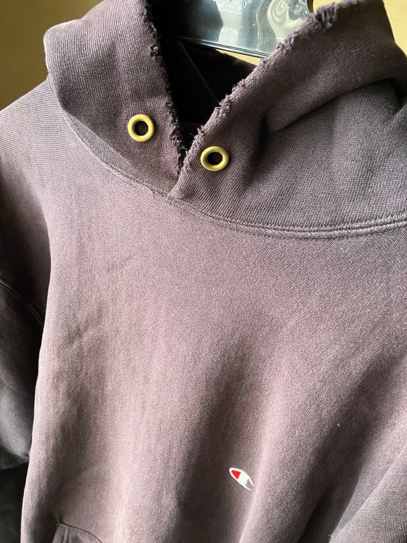 【めるめるえ】90s Championリバースウィーブ 黒 XL USA製