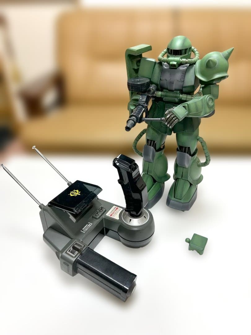 ジャンク品 バンダイ RC テックロイド 機動戦士 ガンダム MS-06F