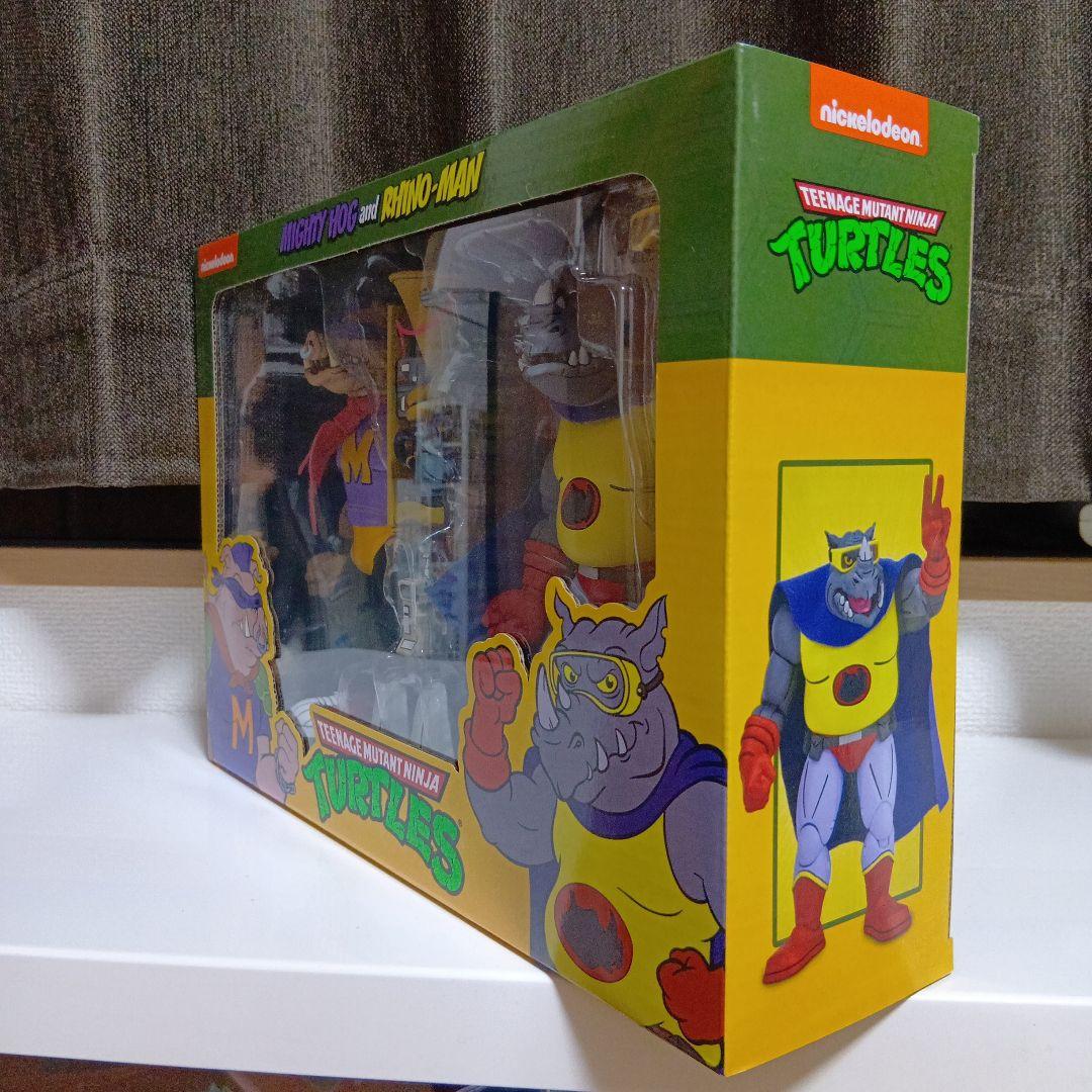 ネカ　ミュータントタートルズ　ビーバップ　ロックステディ　neca TMNT