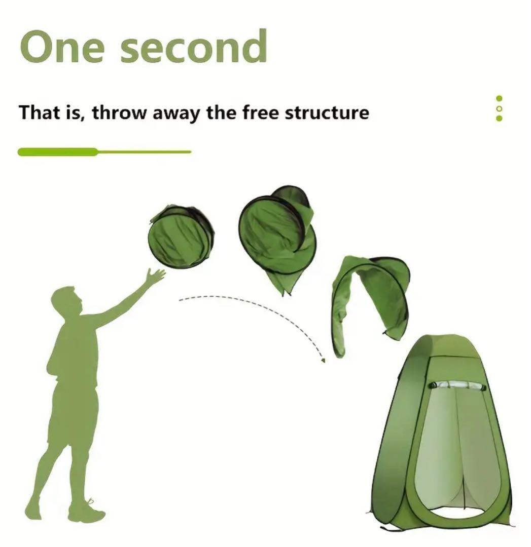 【新品未使用】簡易トイレセット ダブルサイズテント 凝固剤 処理袋付 防災トイレ