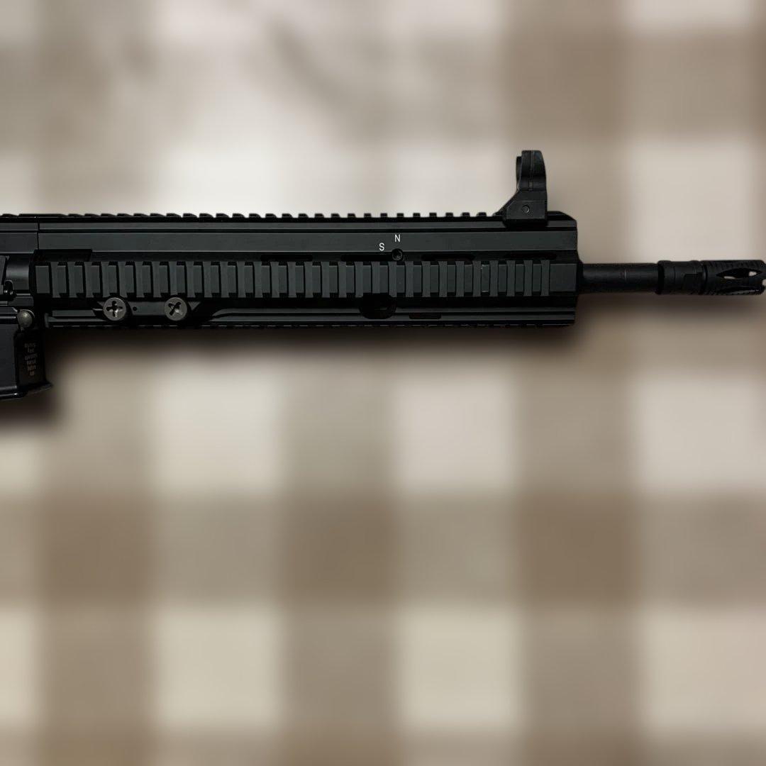 HK417 次世代電動ガン スペアマガジン2個　バッテリー付属