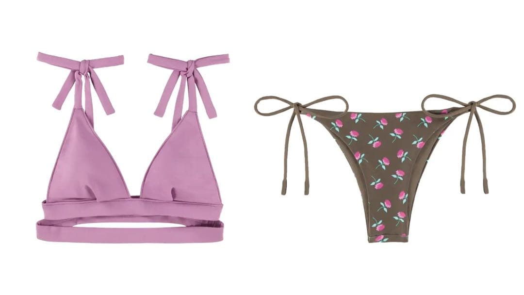 ROSYLUCE × ALEXIA STAM トライアングルビキニ