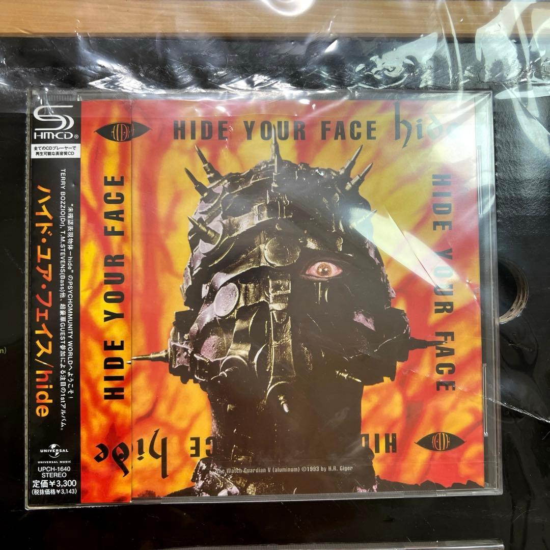 希少★hide キャンバスCD SPIRIT 限定品　CD未開封