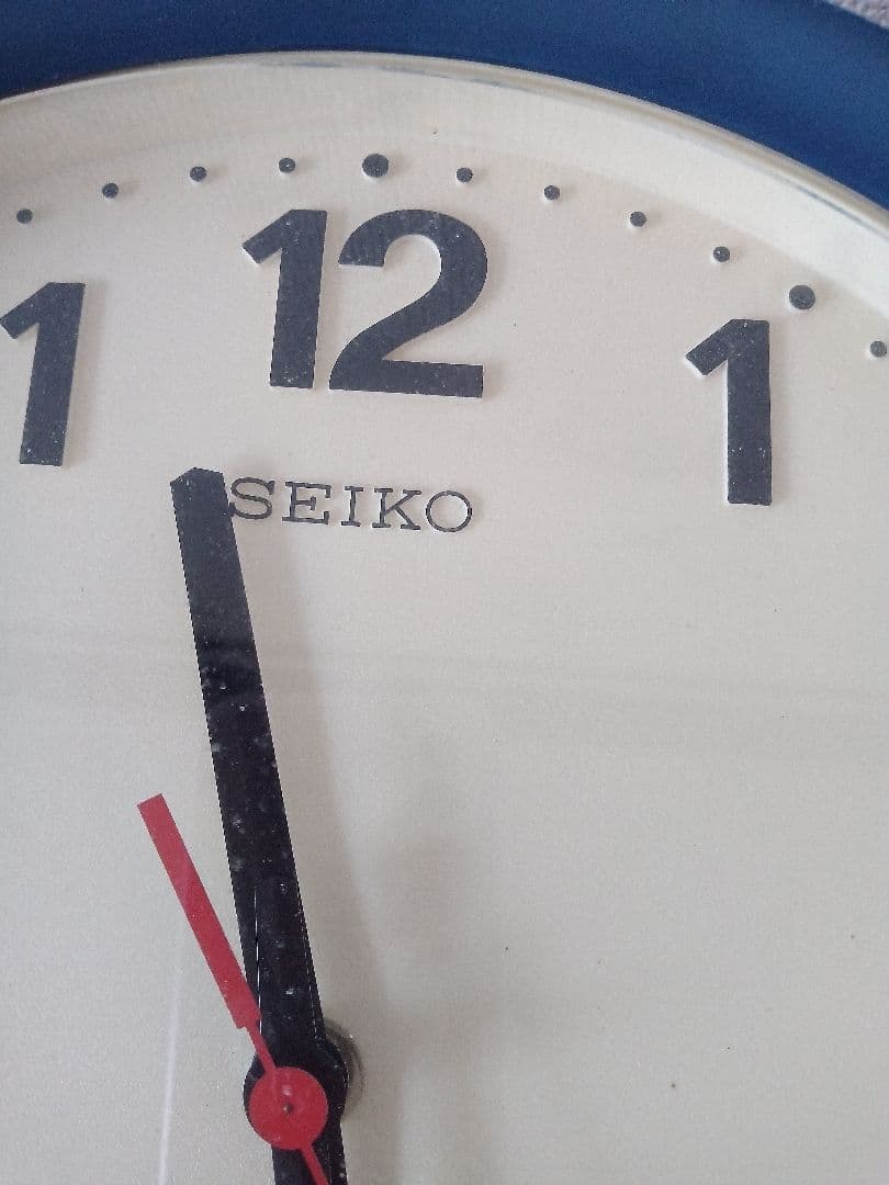 ☆SEIKO TRANSISTOR 掛時計ネイビーTA507