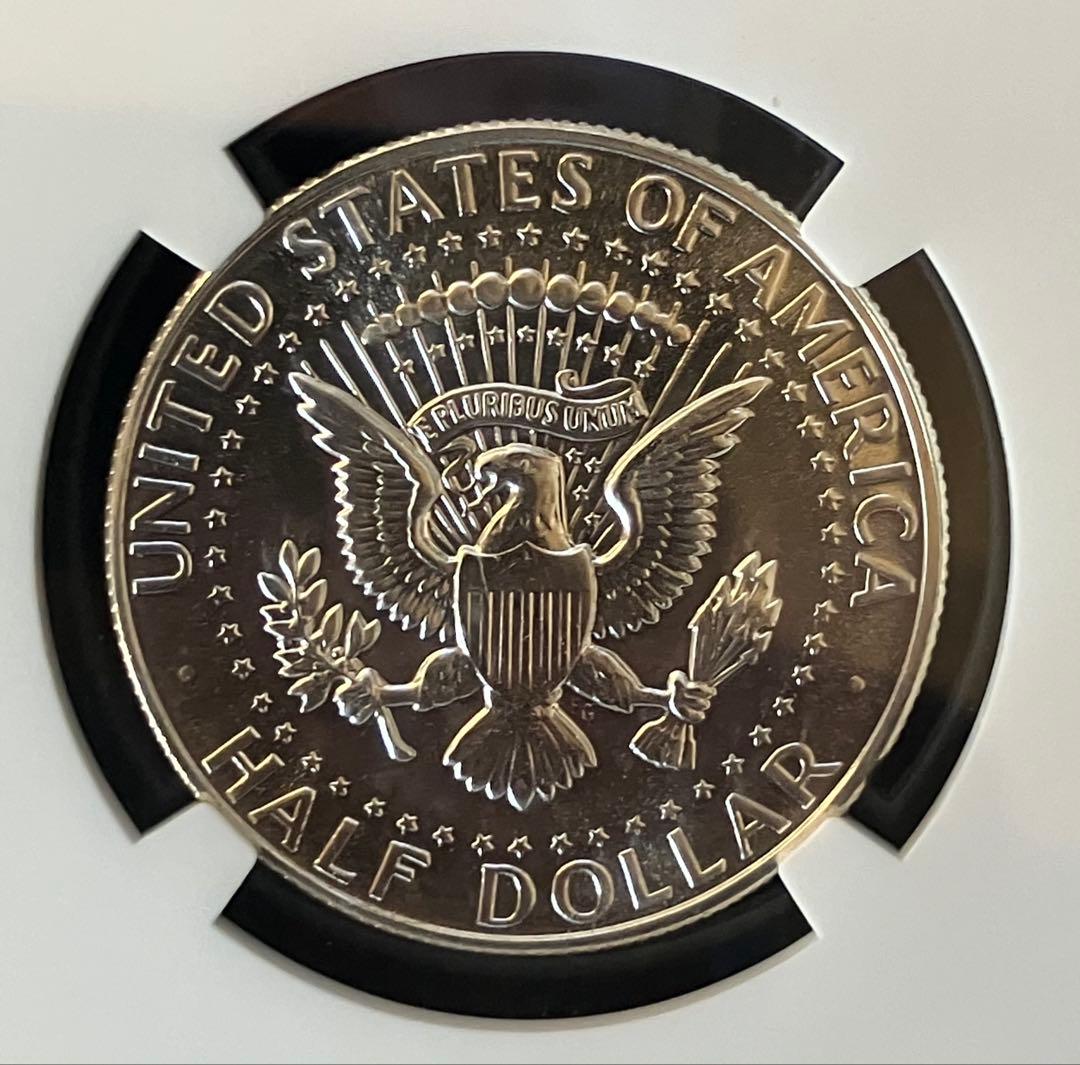 アメリカ 1966年 SMS .ケネディ ハーフダラー 銀貨 MS67