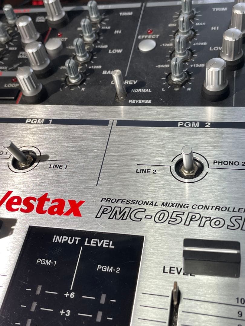 VESTAX PMC-05ProSL フェーダーメンテ　カットラグ　アダプタ付属