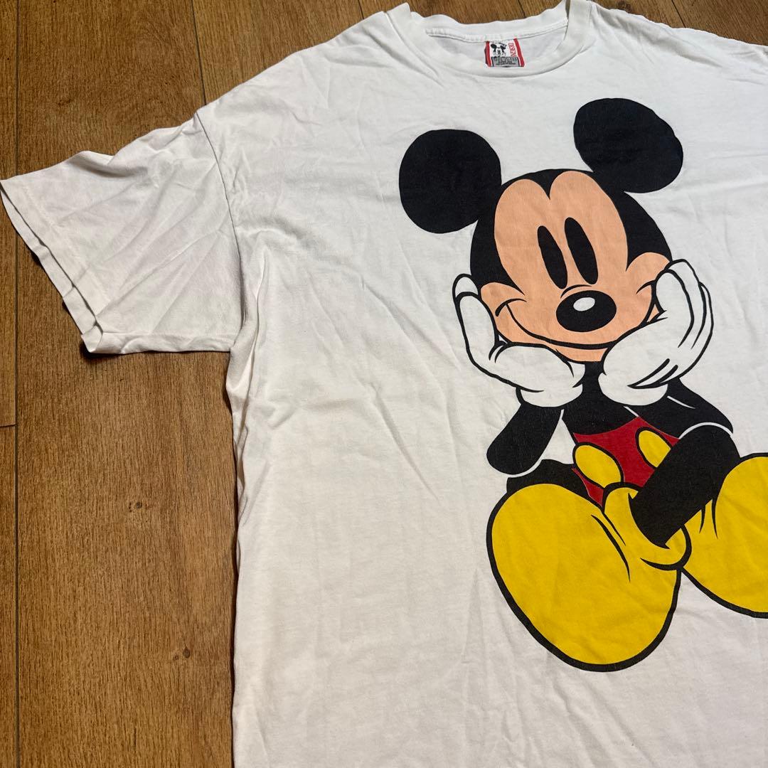 M*O様 Disney ミッキーマウス プリント Tシャツ SUPER サイズ