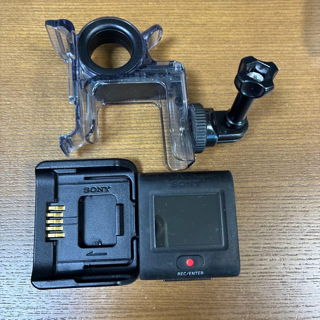 バッテリー11個付きSONY 4Kアクションビデオカメラ2個、他セット