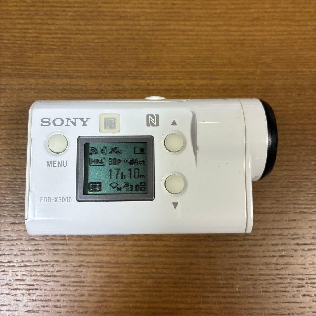 バッテリー11個付きSONY 4Kアクションビデオカメラ2個、他セット