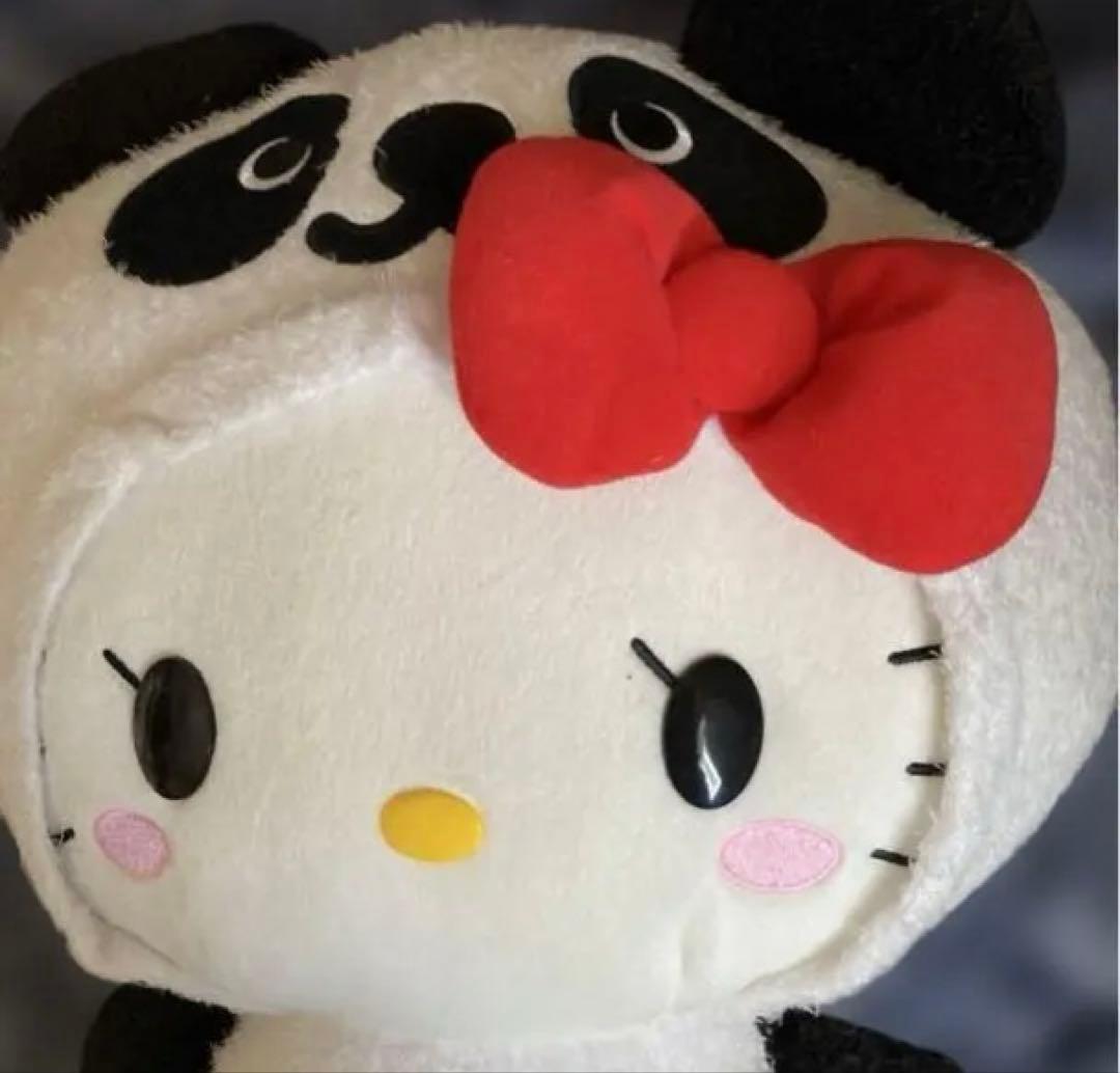 Hello Kitty パンダ BIG ぬいぐるみ（2011年製 景品）