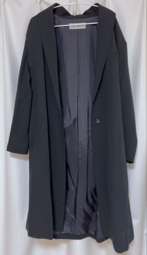美品 ISSEY MIYAKE イッセイミヤケ ジャケット コート 薄手