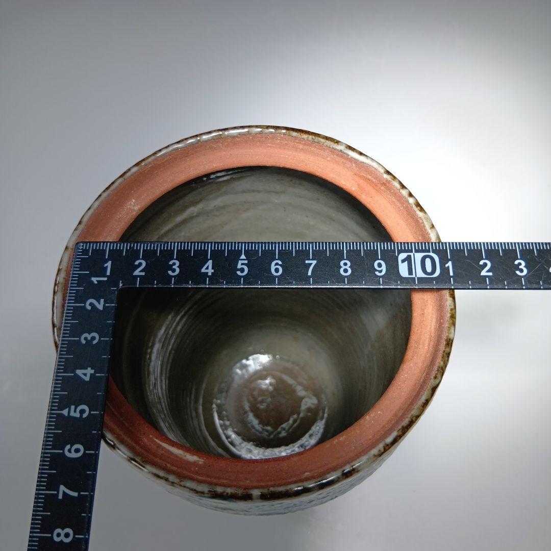 値下げ茶道具　(平安)浅見与し三造　葡萄絵　 細水指　共箱　美品