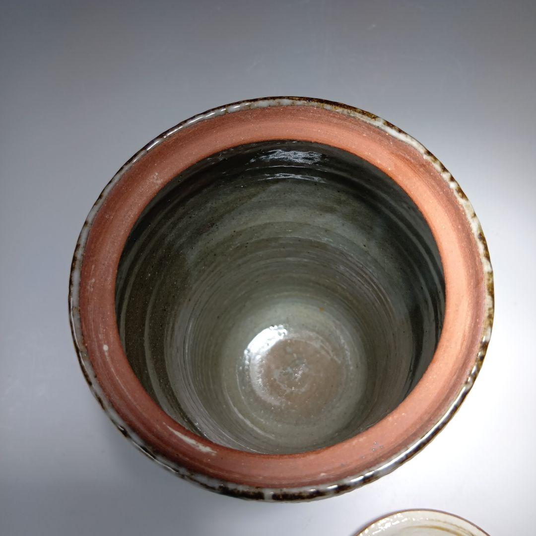 値下げ茶道具　(平安)浅見与し三造　葡萄絵　 細水指　共箱　美品