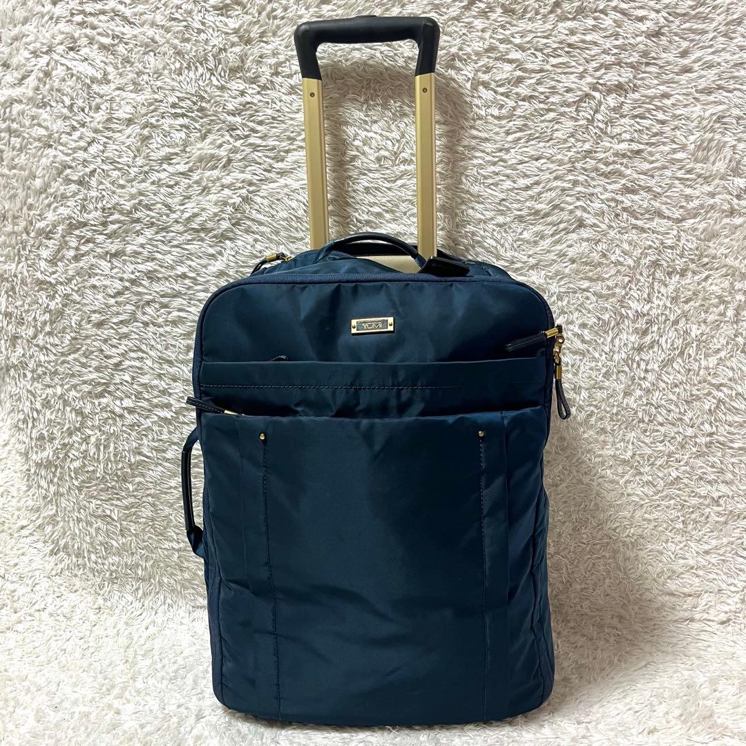 ✨激レア✨TUMI キャリーケース スーツケース ナイロン ネイビー