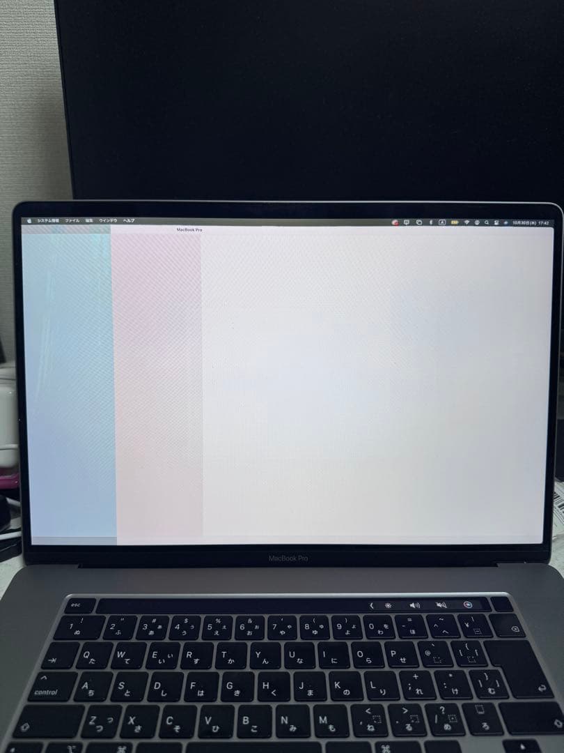 【ジャンク】MacBook Pro 2019 16inch 32GB 512GB