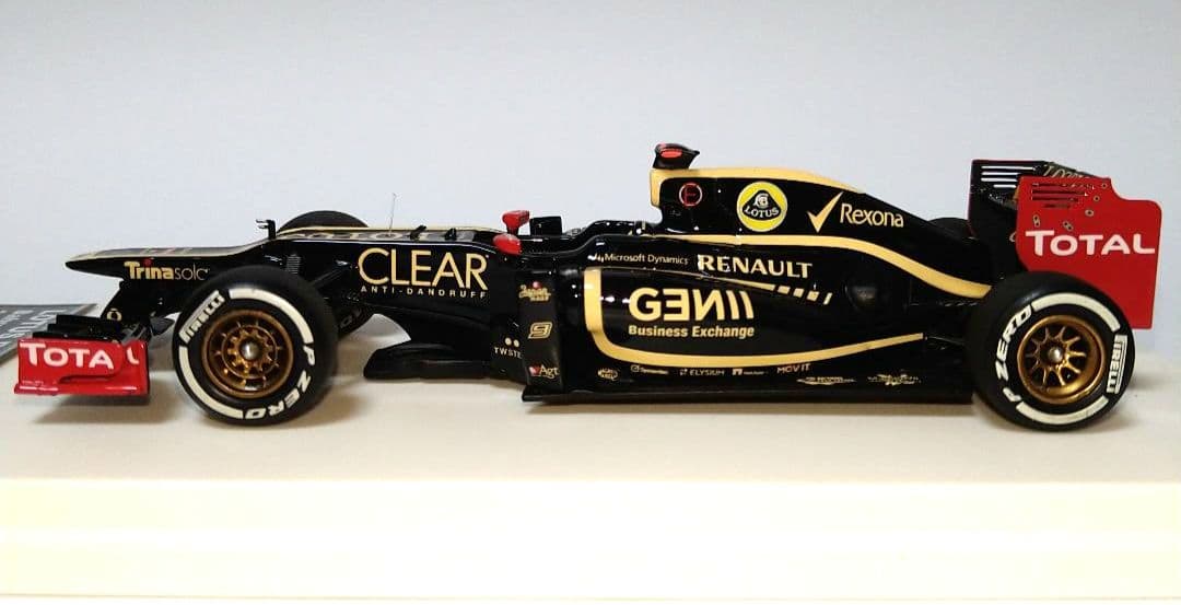 ★貴重【タメオ】1/43 ロータス　ルノー　E20 バーレーンGP ライコネン