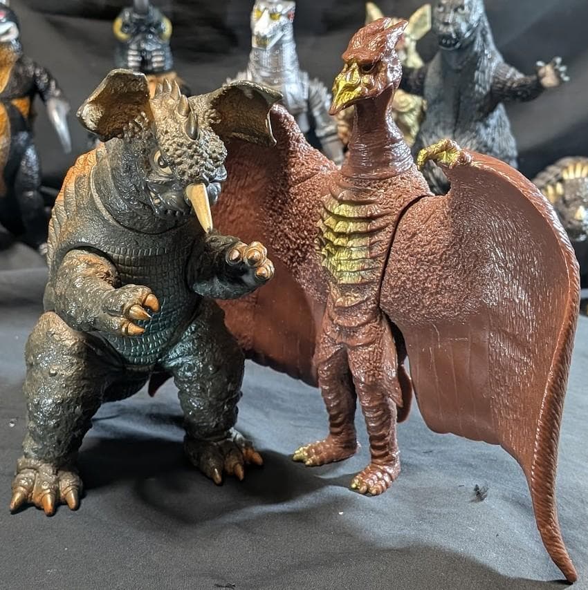 昭和ゴジラ東宝チャンピオンまつり（バンダイ）ソフビフィギュア10体セット