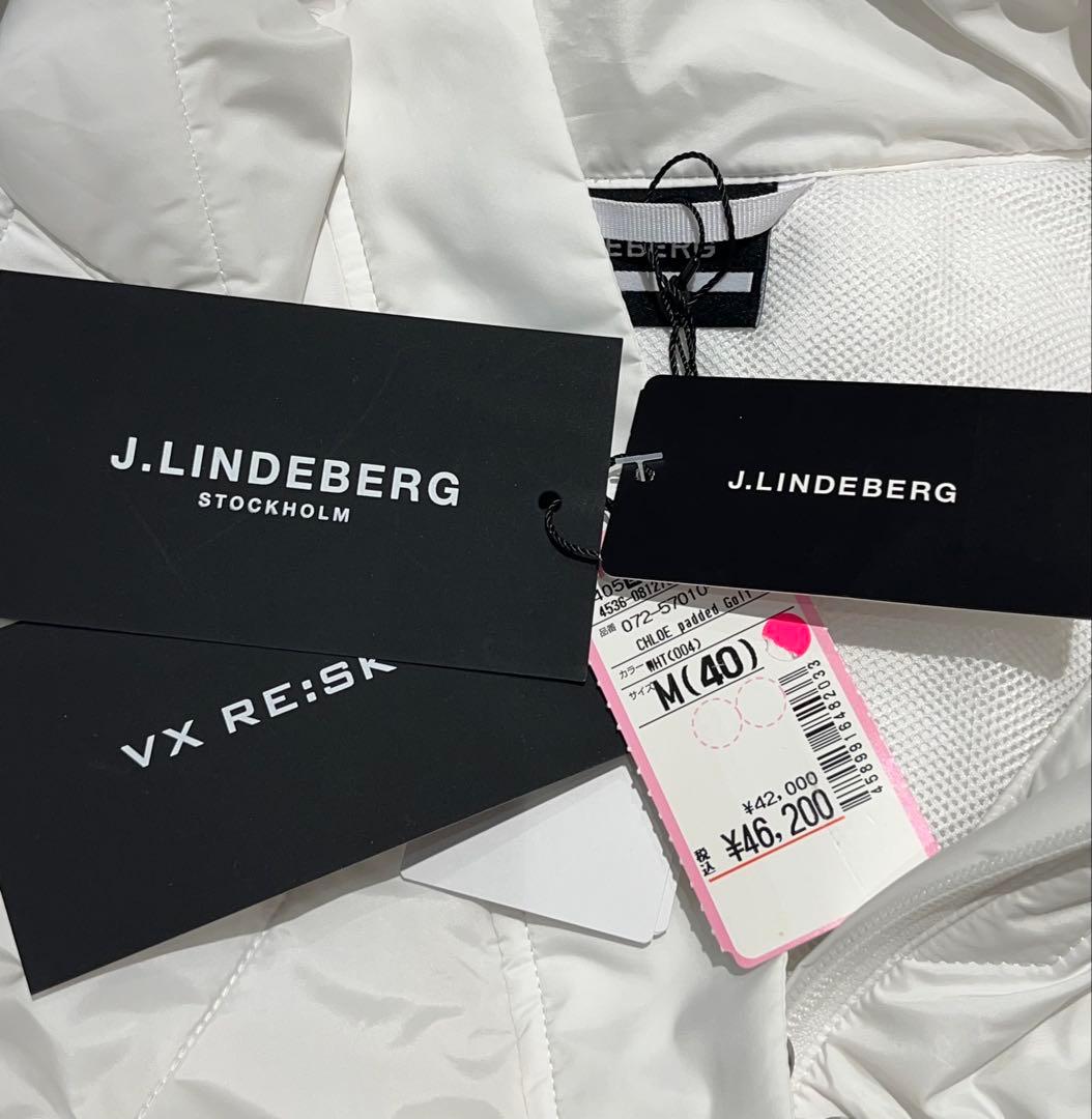 再値下げ！J. LINDEBERGゴルフウェア キルティングブルゾン