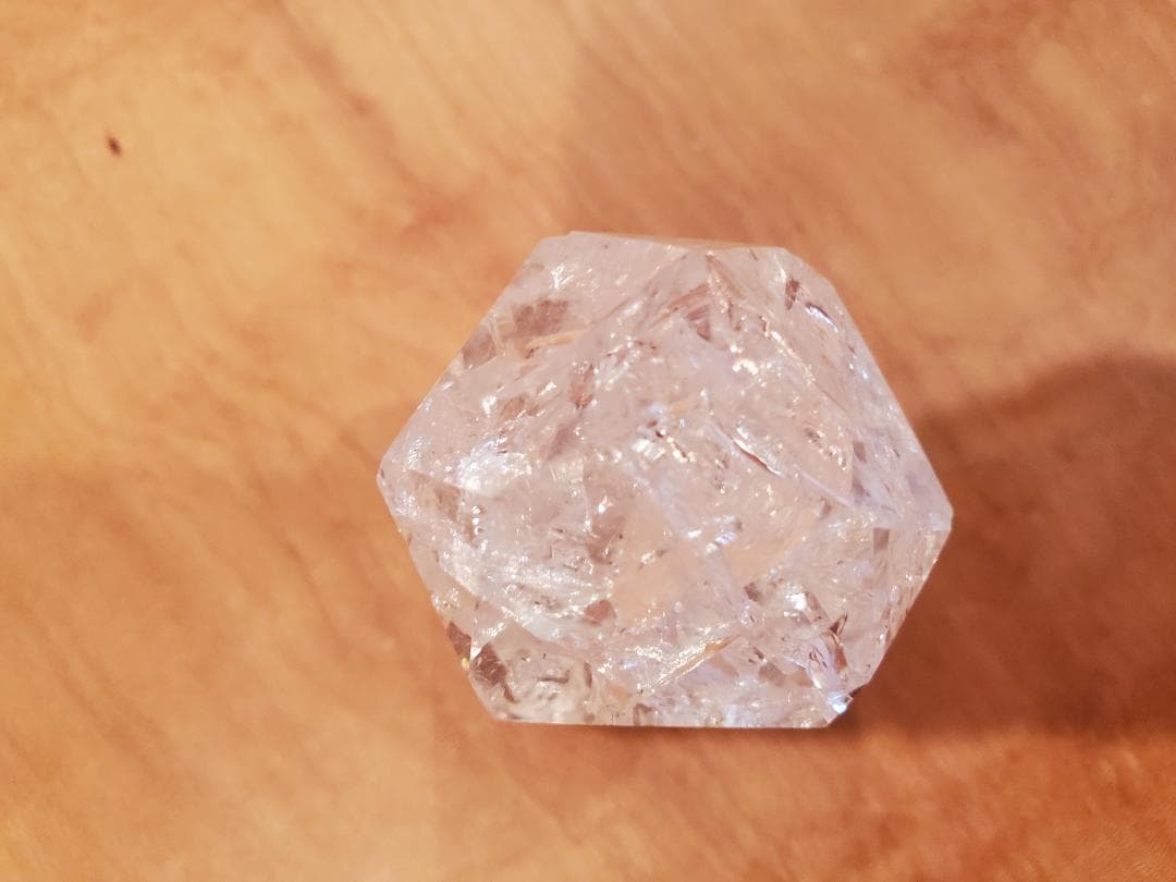 ファイヤーアンドアイスクォーツ 約98g