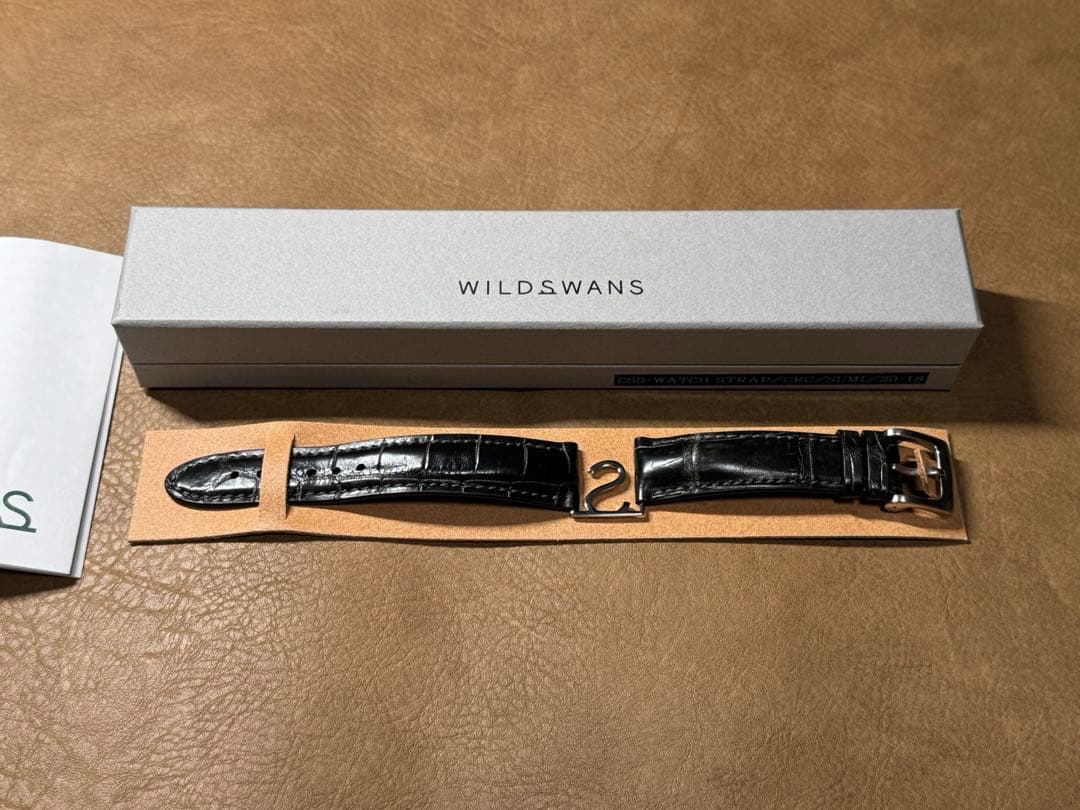 ワイルドスワンズ　WATCH STRAP 墨染