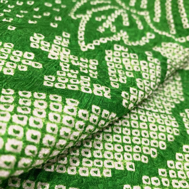 407aj88☆振袖＆袋帯 総絞り 身幅広め 成人式 十三参り☆状態良好