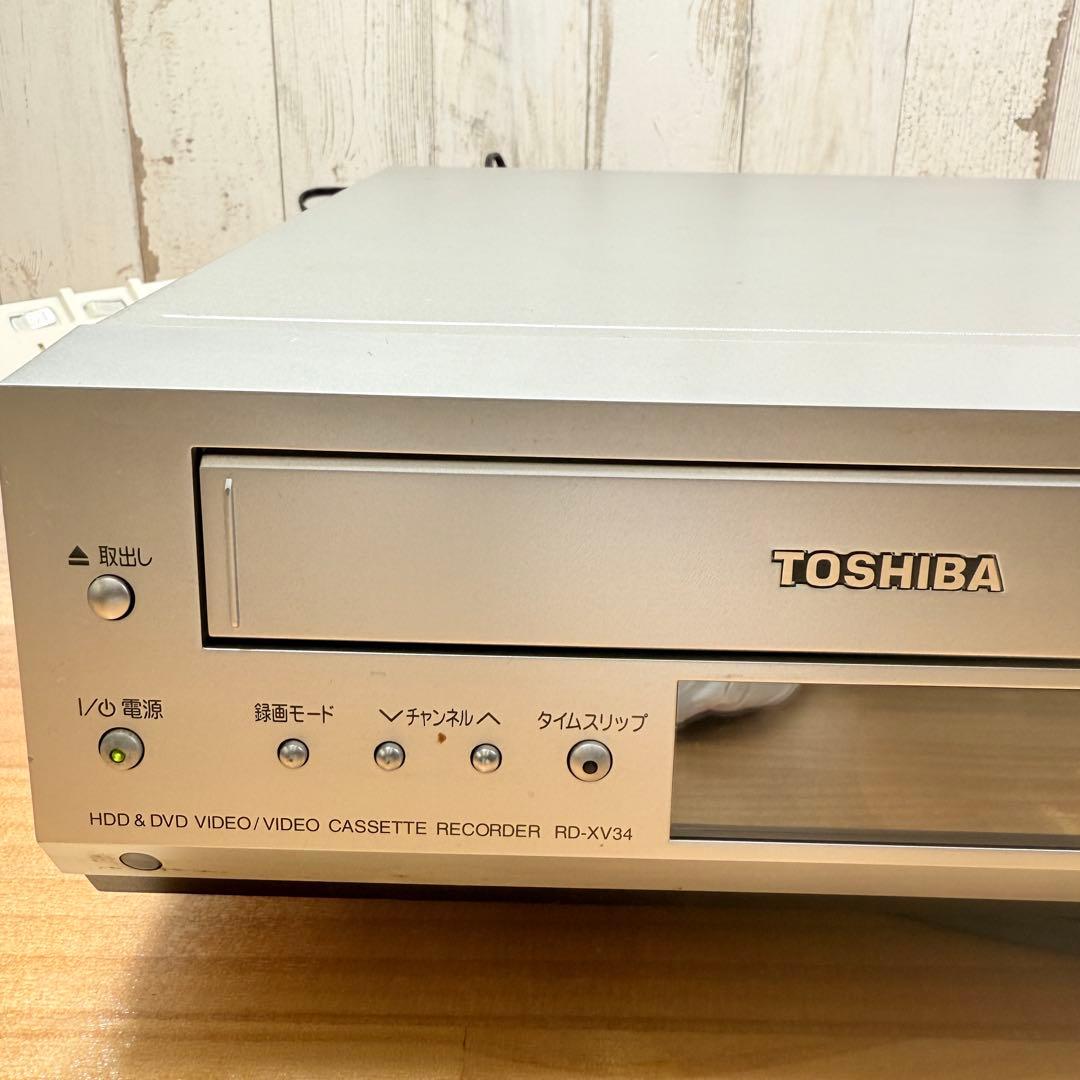 TOSHIBA HDD VHS DVD プレイヤー RD-XV34SJ