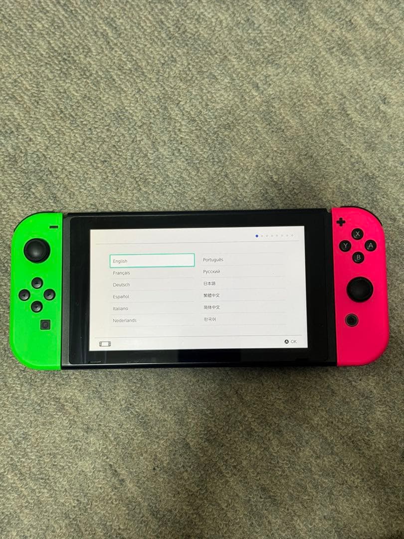 Nintendo Switch(中古　本体のみ)付属品完備