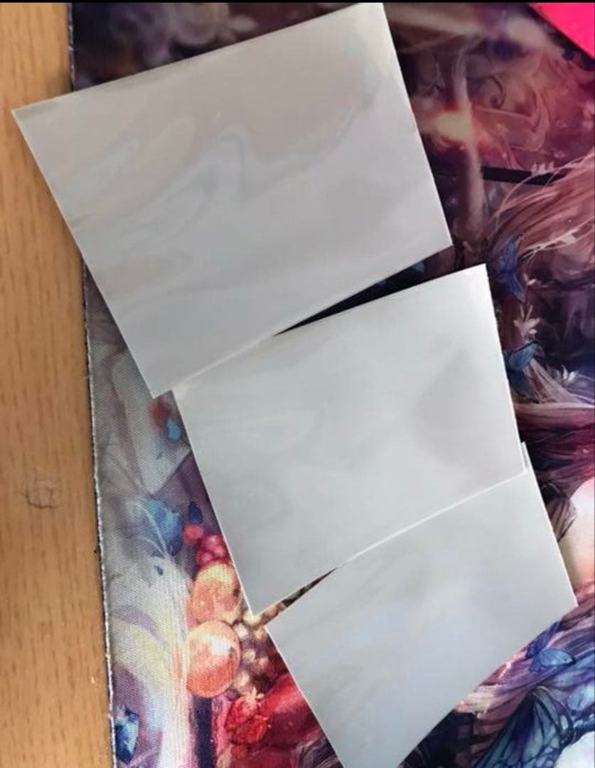 遊戯王　初期ロゴ　白　スリーブ　57枚