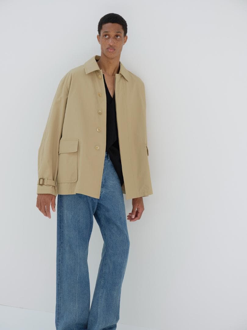 常田大希着 AURALEE FINX HARD TWIST BLOUSON 4