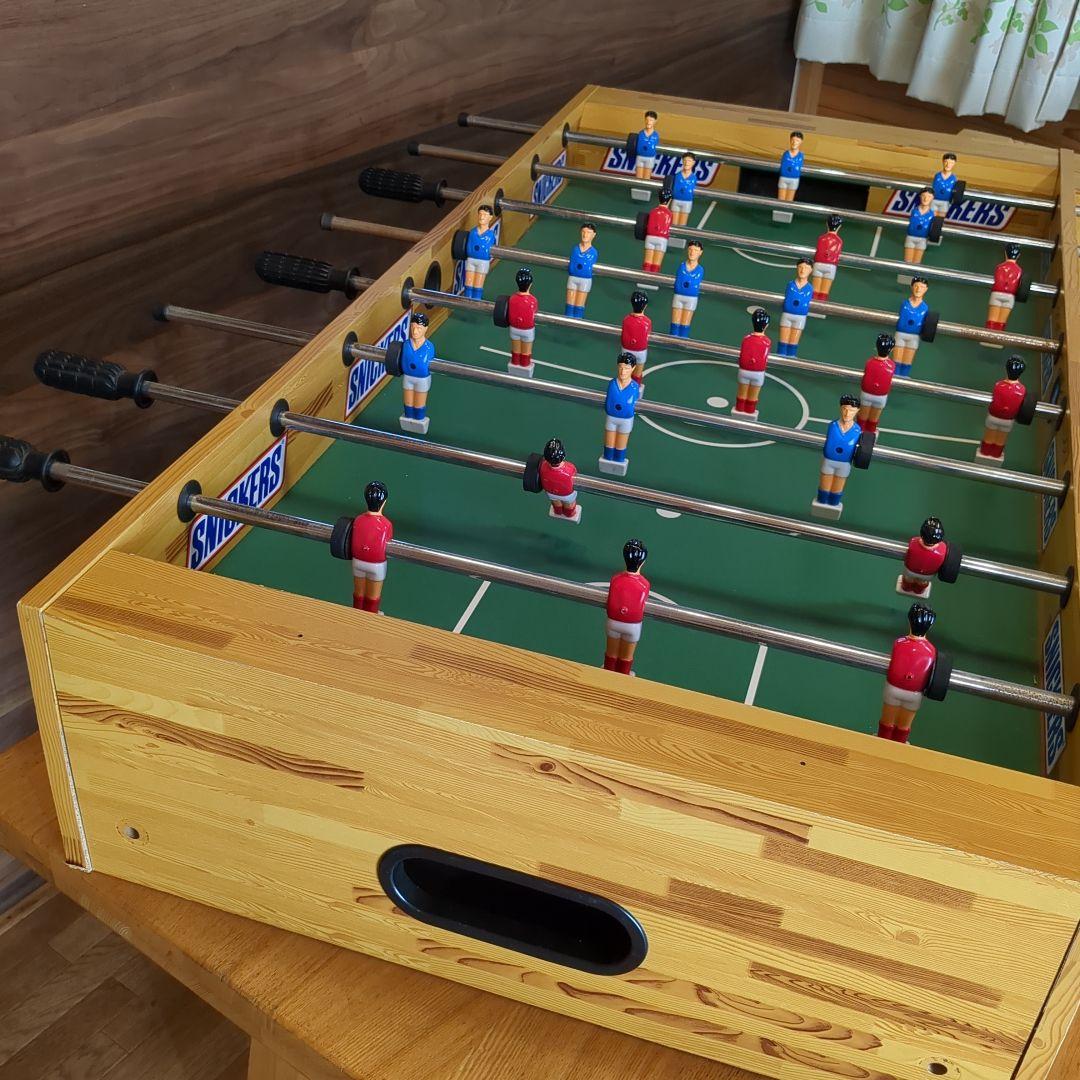 レア　SNICKERS　スニッカーズ 木製サッカーゲーム 非売品