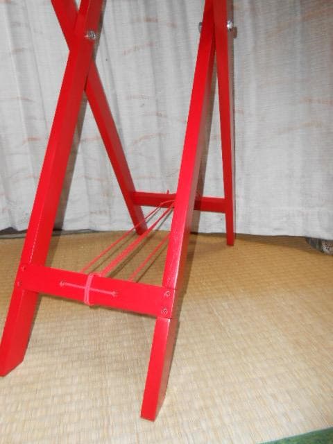 (送料無料)20.000円　大太鼓専用　折斜台　各サイズの大太鼓対応木製台