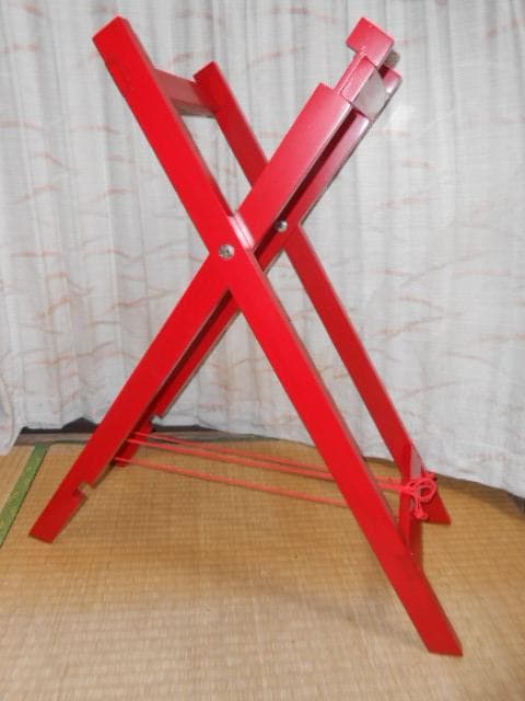 (送料無料)20.000円　大太鼓専用　折斜台　各サイズの大太鼓対応木製台