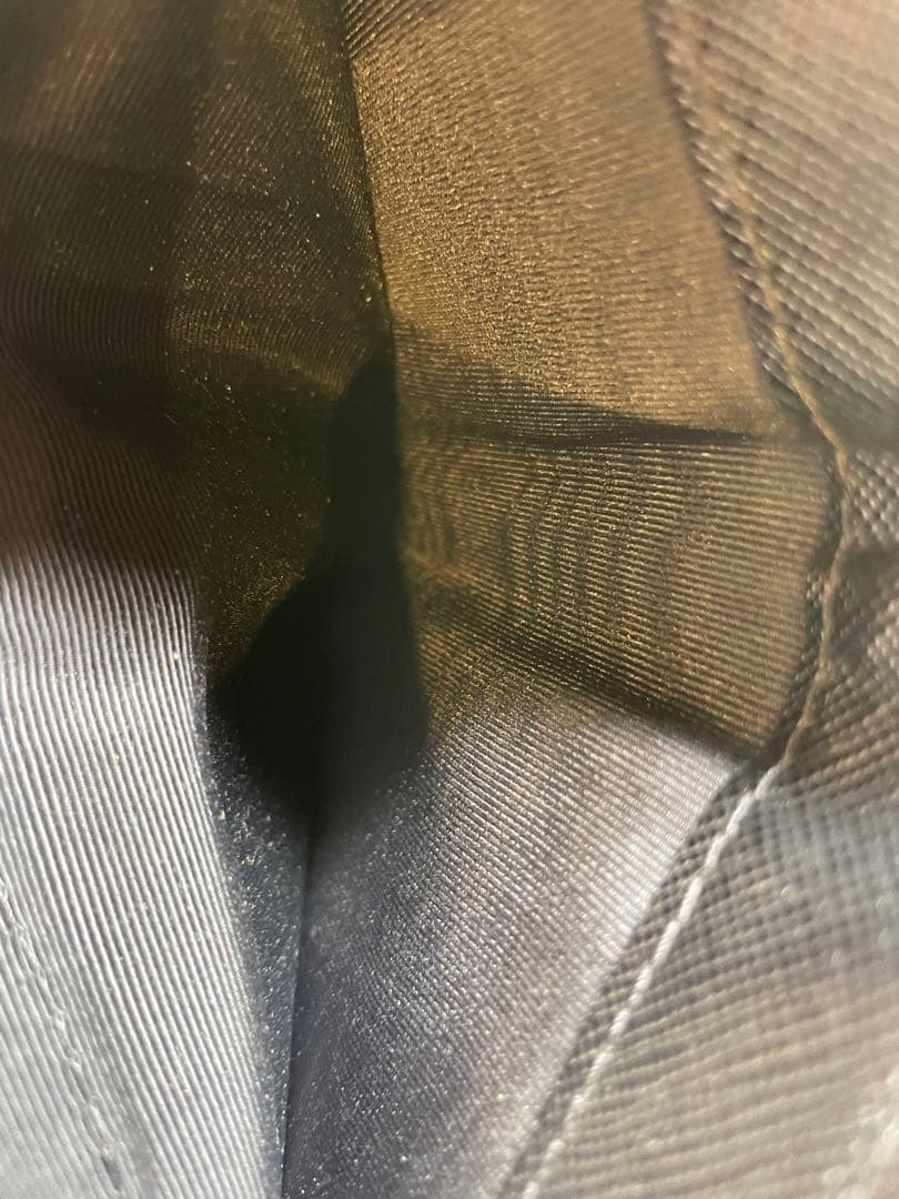 【新品未使用】PRADA プラダ ブラック 黒 ウォレット ラウンドファスナー