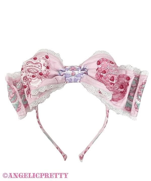 Angelic Pretty Happy Cakesカチューシャ ピンク