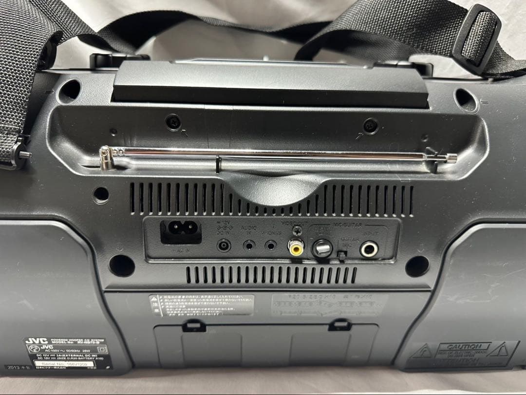 CD iPod ラジカセ JVC 日本ビクター株式会社 リモコン コードセット