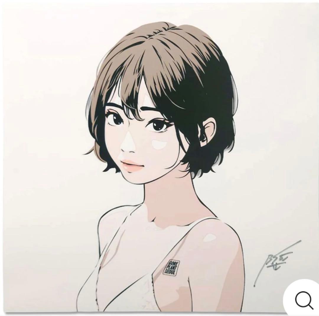 backside works GORE PLANT サイン入りポスター 新品