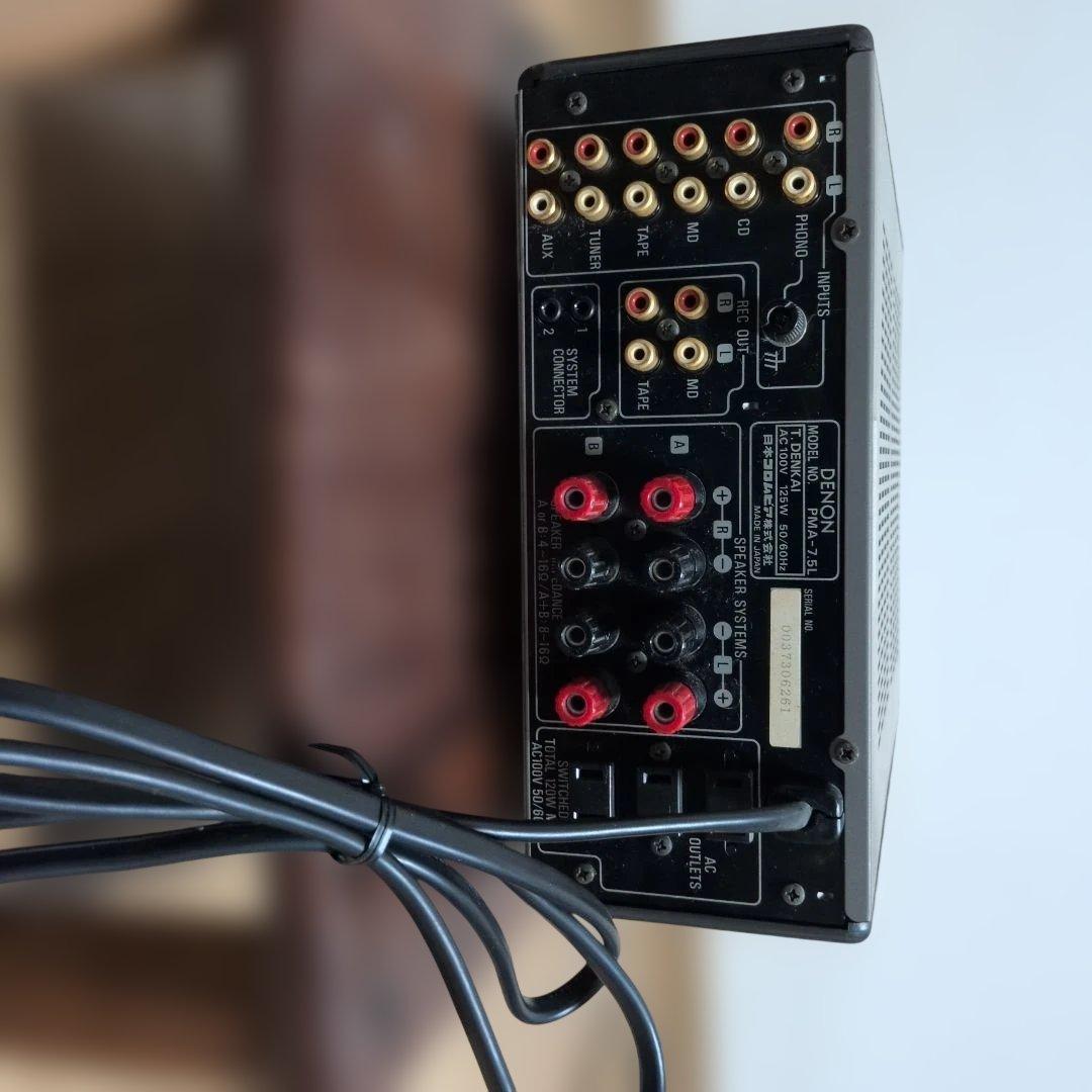 ★DENON　デノン PMA-7.5L TU-7.5L リモコン有り