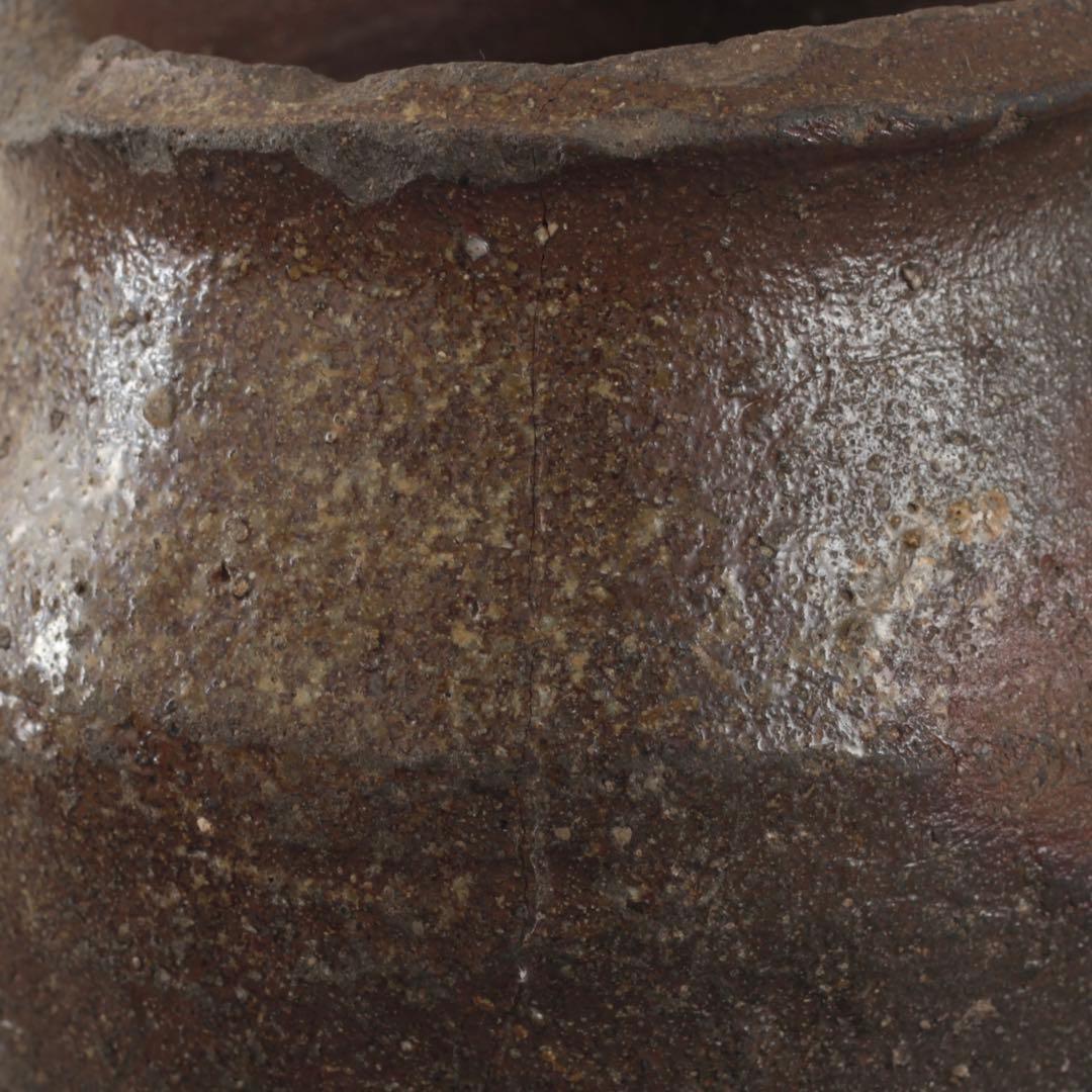 常滑焼 壺 下駄底 窯印 希少サイズ 室町〜桃山 常滑壺 古美術 古道具