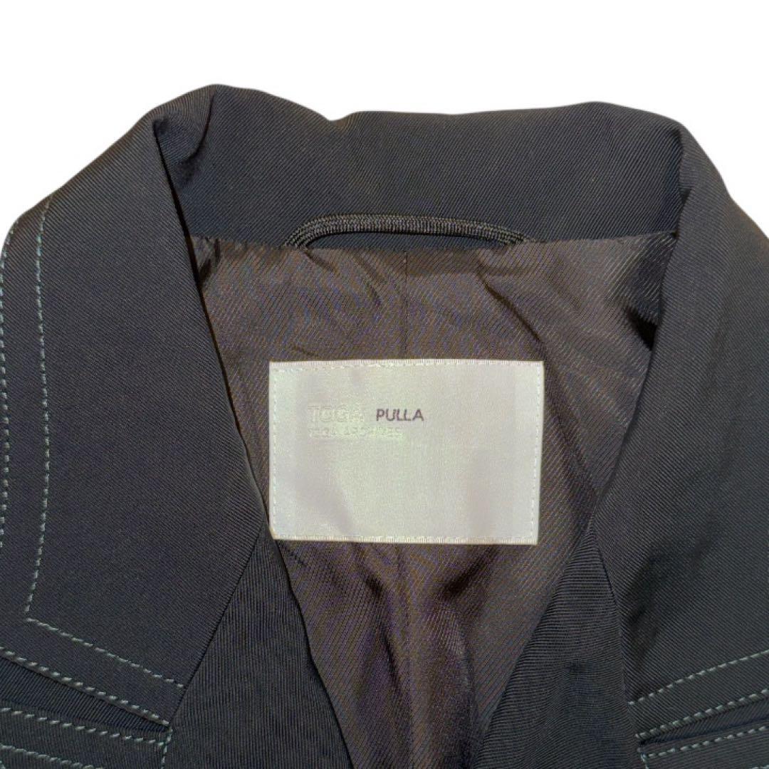 【値下交渉〇】TOGA PULLA トーガ プルラ ハイツイストツイルジャケット